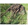 Image 2 : PILE C/W ASSORTED ANGLE IRON & SQUARE TUBING (APPROX. 500 LBS)