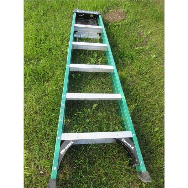 LOUISVILLE 6' ALUMINUM/FIBREGLASS STEP LADDER