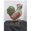Image 1 : WOOD ROOSTER ORNAMENT (APPROX. 16"H)