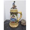 Image 1 : COLLECTABLE:  BEER STEIN & LID (APPROX. 14"H)