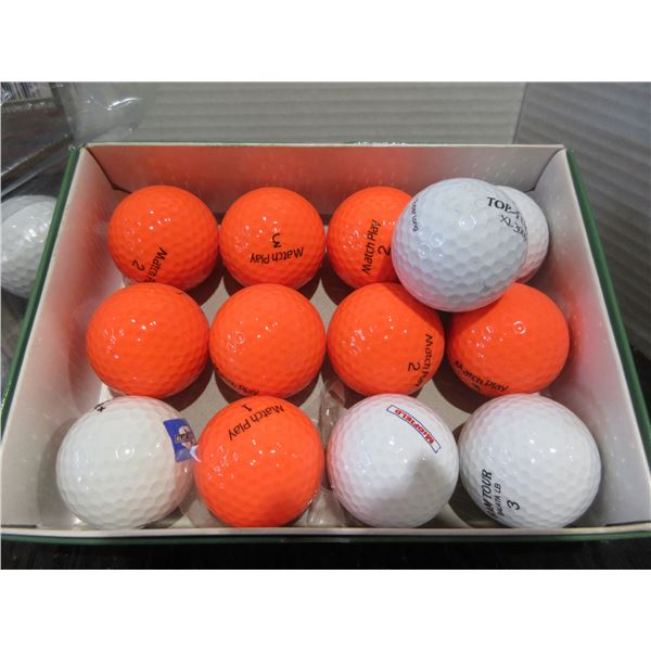 ASSORTED GOLF BALLS (APPROX 35) - BAG