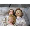 Image 2 : 3 - VINTAGE DOLLS