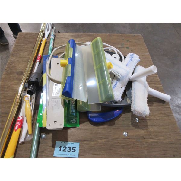 GRABBER TOOL, SQUEEGEE, SWIFTER, ETC