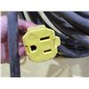 Image 2 : HEAVY DUTY BLACK EXTENSION CORD (APPROX. 50')