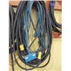 Image 6 : HEAVY DUTY BLACK EXTENSION CORD (APPROX. 50') & BLUE EXTENSION CORD (APPROX. 50')
