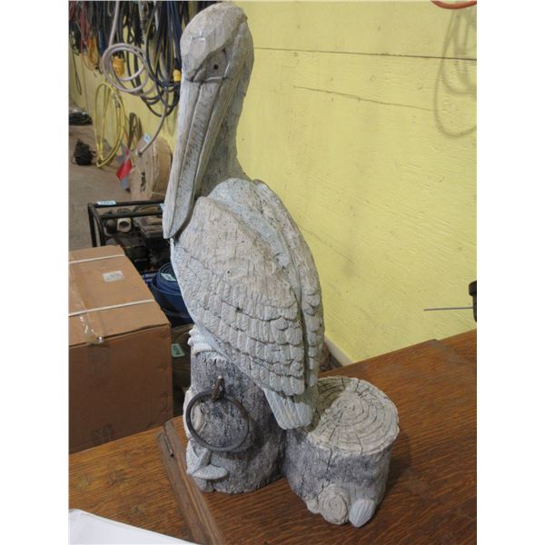 STORK GARDEN ORNAMENT