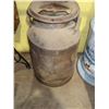 Image 1 : ANTIQUE:  CREAM CAN & LID