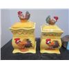 Image 1 : 2 ROOSTER CANNISTERS