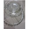 Image 4 : 4 GLASS SERVING DISHES & COVERED BUTTER DISH