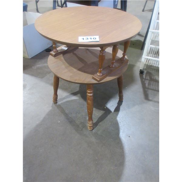 2 TIER END TABLE