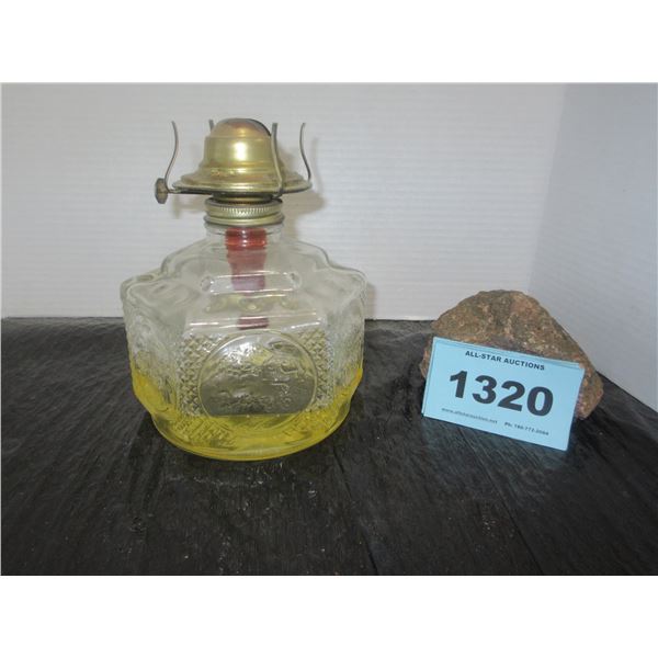 COLLECTABLE:  OIL LAMP (NO SHADE)