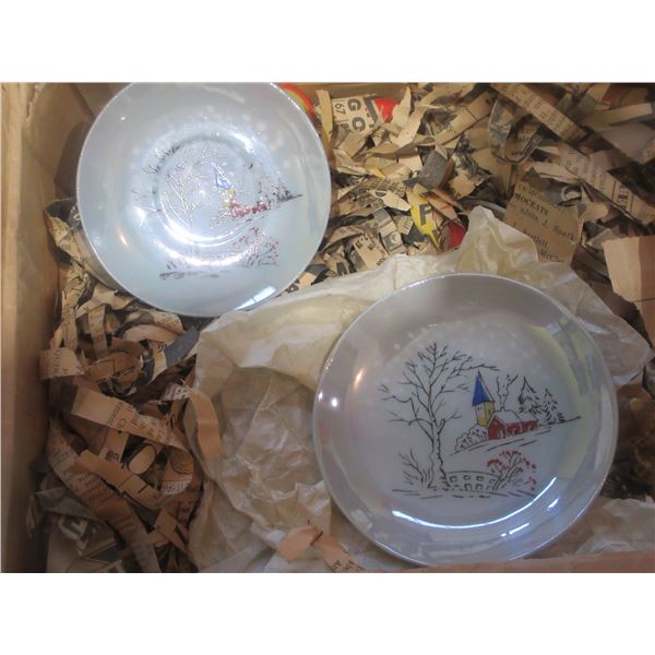 COLLECTABLE:  CHILDREN'S CHRISTMAS TEA SET IN BOX