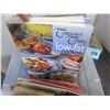 Image 7 : BOX C/W ASSORTED COOKBOOKS