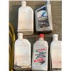 Image 5 : AIR HOSE; 10 JUGS OF ASSORTED OIL