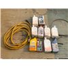 Image 6 : AIR HOSE; 10 JUGS OF ASSORTED OIL