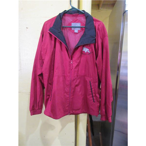 2 - MEN'S RED WINDBREAKER JACKETS (SIZE XL)