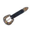 Image 2 : Lee Downey Mammoth Tusk 22K Sterling Buckle
