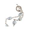Image 8 : Grey Baroque Pearl Sterling Silver Shell Necklace