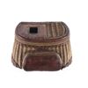 Image 2 : McMonies Model 80 Size 5 Leather Creel 20th C.
