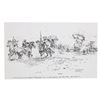Image 1 : Custer Battlefield Reno Original Sketch by Dave Powell