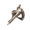 Image 8 : T. Bennett Nude Woman Stretching Bronze Sculpture