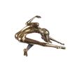 Image 9 : T. Bennett Nude Woman Stretching Bronze Sculpture