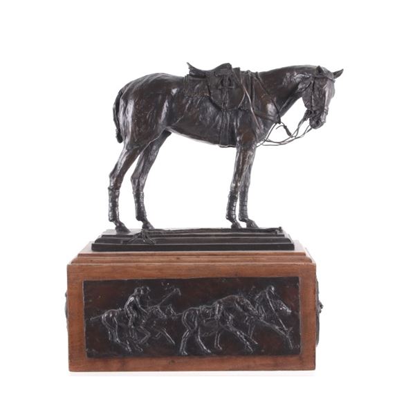 Rich Roenisch Polo Pony Tribute Bronze Sculpture