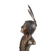 Image 6 : C. Navarro Lim. Ed. Sitting Bull Bronze Sculpture