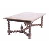 Image 2 : 18th C. Louis XIII Barley Twist Trestle Table