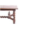 Image 4 : 18th C. Louis XIII Barley Twist Trestle Table