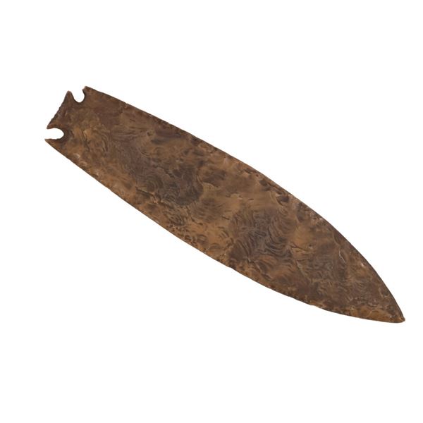 LARGE 9" Hardove Corner Notch Spear Point BP 10000