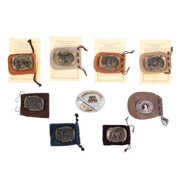Corps of Discovery, Railroad, & Rodeo Buckles