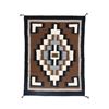 Image 8 : Navajo Two Grey Hills Wool Rug c. 1950's
