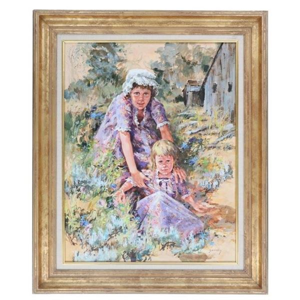 Jessica Zemsky (1923-2024) Original Oil On Canvas