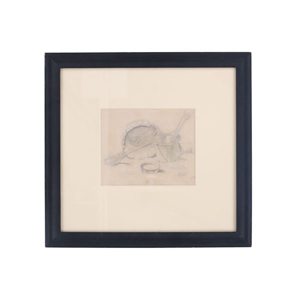 Maynard Dixon (1875-1946) Pencil Still Life 1920s