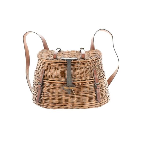 C. 1883 Hardy Bros LTD "Carry All" Fishing Creel