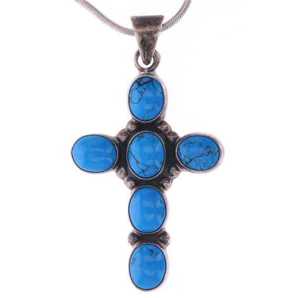 William Spratling Taxco Silver Turquoise Necklace