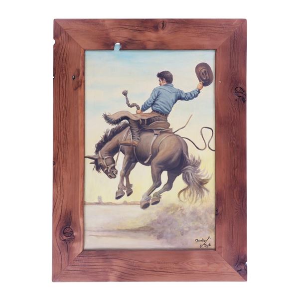 Charlie Dye (1906-1972) Original Oil On Canvas