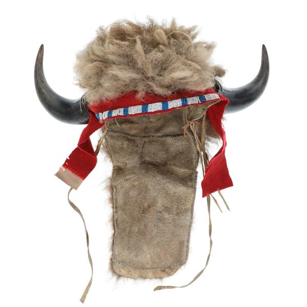 19th-century Comanche Buffalo Horn Bonnet ex-Paris