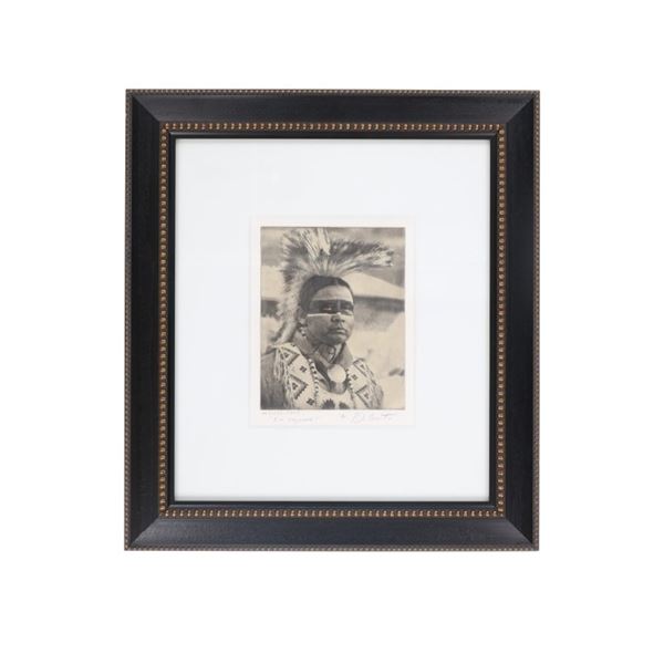 Bob Coronato Chine-Collé "Natsehestahe" Etching