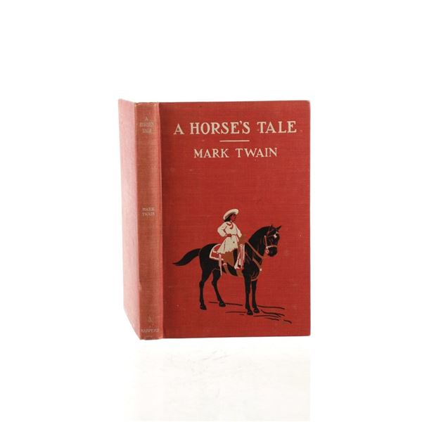 1907 1st Edition Mark Twain "A Horse's Tale"