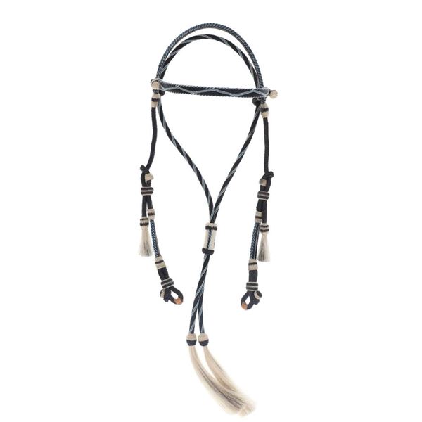 1950 Deer Lodge Prison Hitched Horsehair Headstall