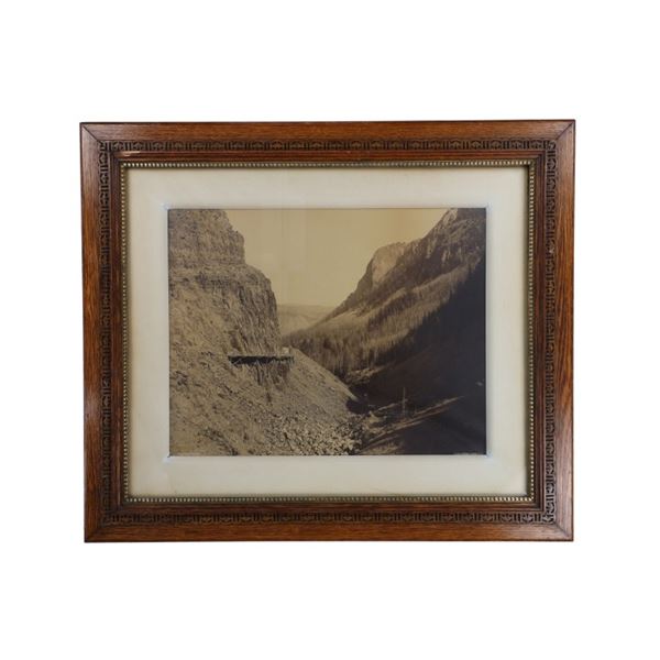 Frank Jay Haynes (1853-1921) Mammoth Plate Photo