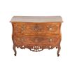 Image 3 : 18th C. French Provincial Louis XV Walnut Commode
