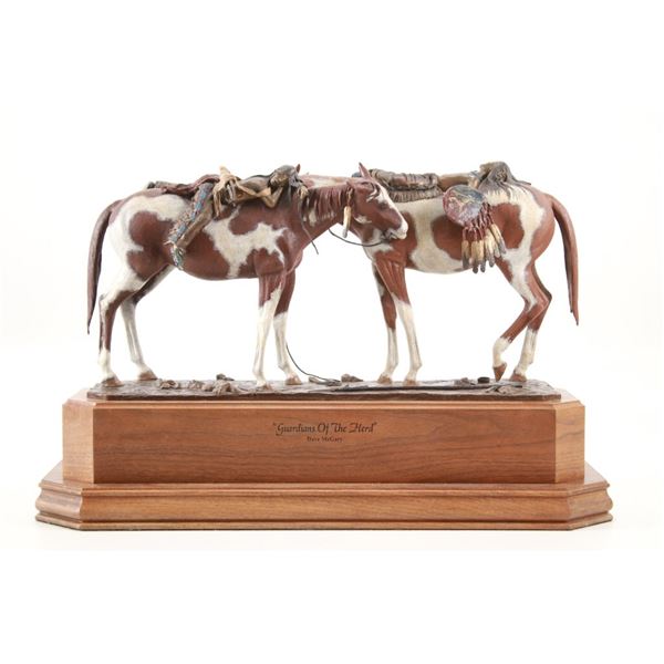 Dave McGary "Guardians Of The Heard" Bronze 2001