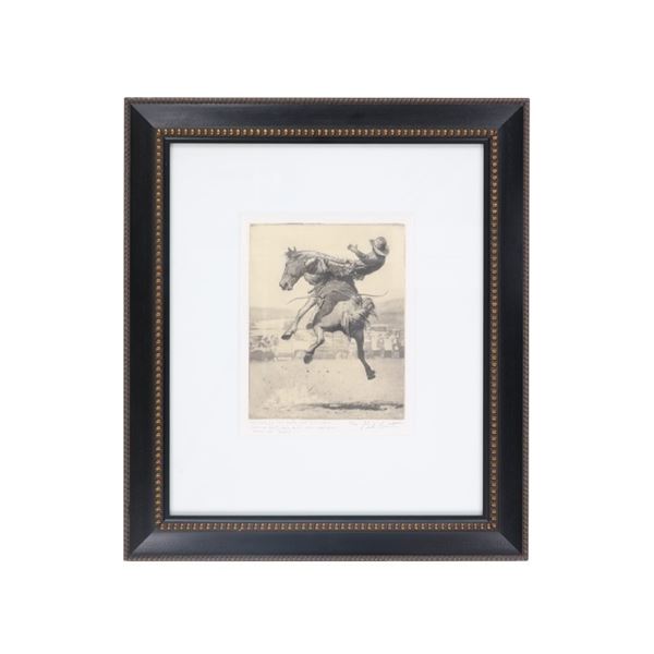 Bob Coronato Chine-Collé "Peeled the Bark" Etching