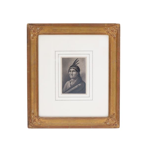 Cassilly Adams (1843-1921) "Lone Indian" Original