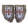 Image 2 : Ca. 1870 Crow Beaded Buffalo Moccasins ex-Cowan's