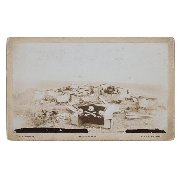 RARE S.W. Ormsby Wolf Point, Mont. "Grave Robbery"