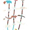 Image 9 : Zuni Multi-Strand Bird Fetish Necklace ca. 1960s